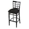 Holland Bar Stool Co 30" Bar Stool, Black Finish, Canter Espresso Seat 313030Blk003 - alternate 1